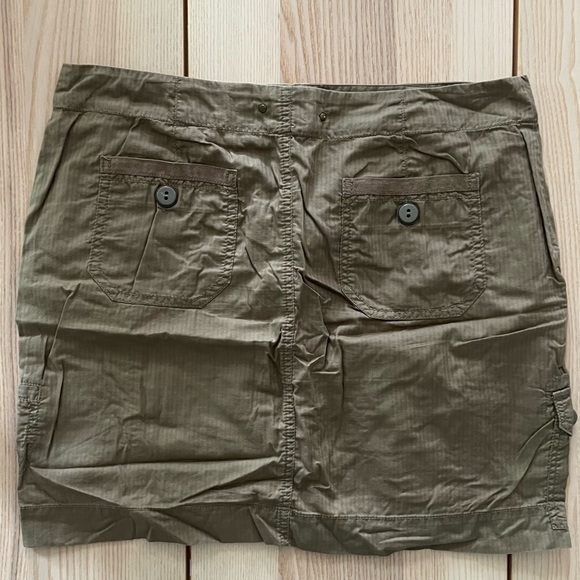 Hei Hei mini skirt sz 12 cargo pockets olive anthropologie urban outfitters - Picture 4 of 12